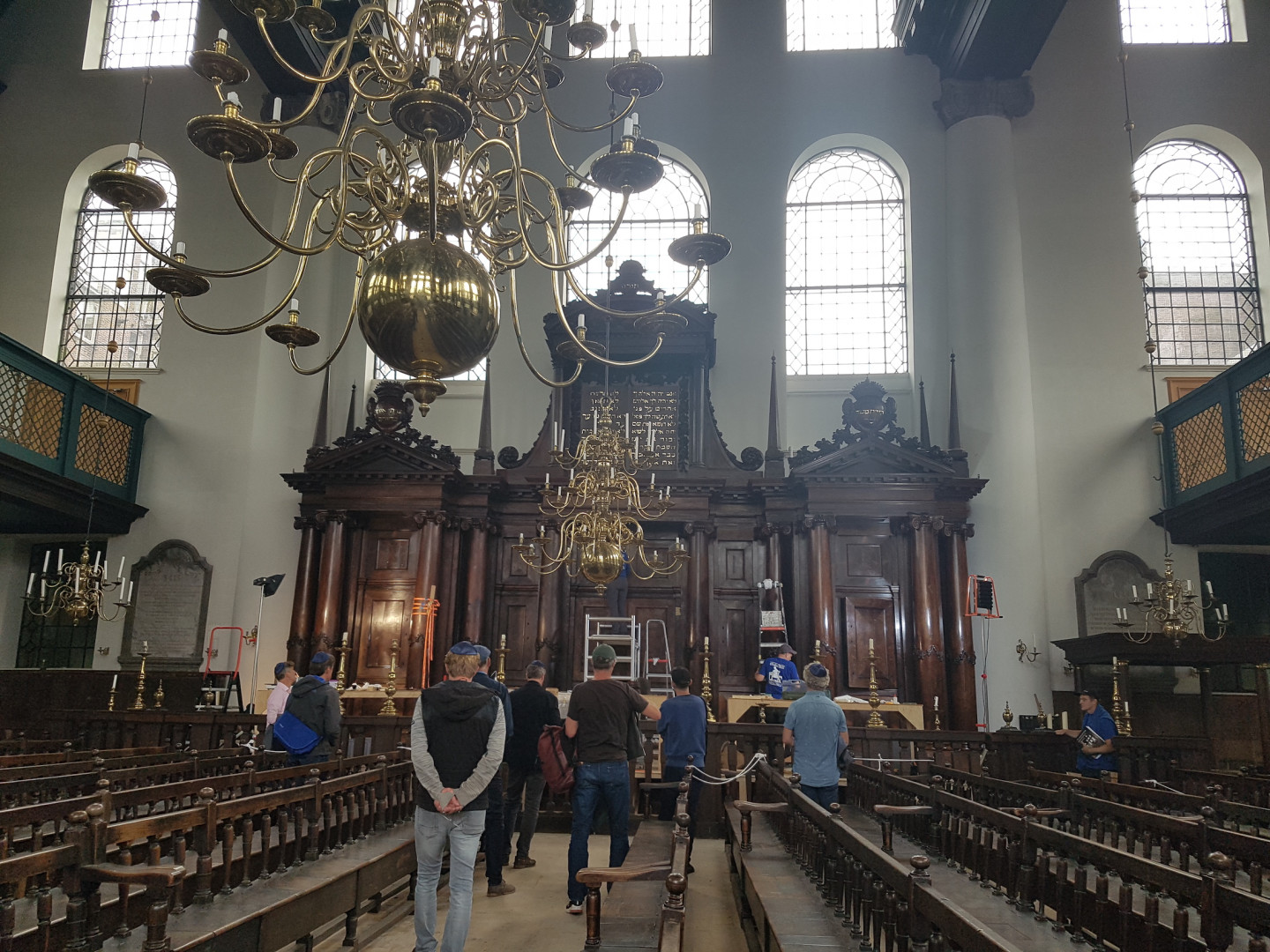 Bezoek aan de Portugese Synagoge