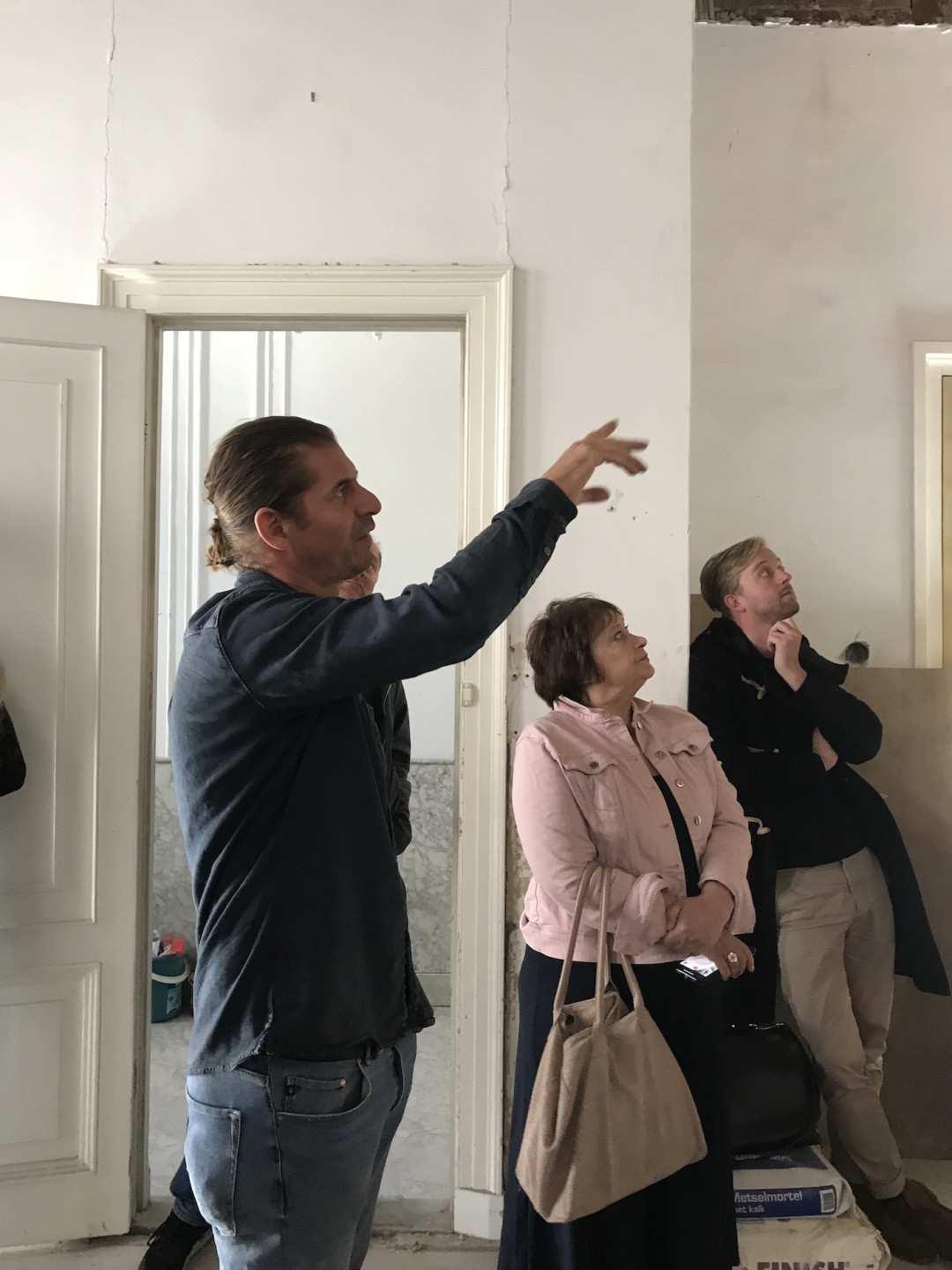 Beschilderde plafonds, Leliegracht 35, Amsterdam