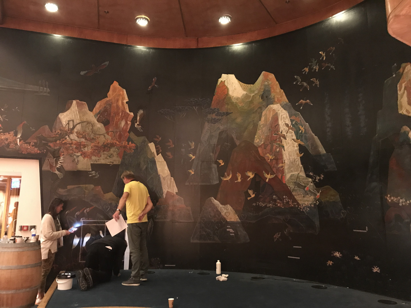 Bijeenkomst op de bijzondere locatie het Stoomschip de SS rotterdam Cuno van den Steene