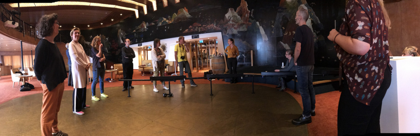 Bijeenkomst op de bijzondere locatie het Stoomschip de SS rotterdam Cuno van den Steene